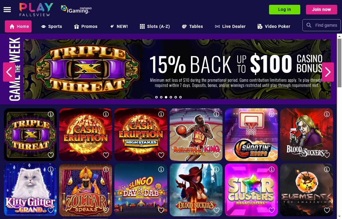 PlayFallsview Casino Ontario
